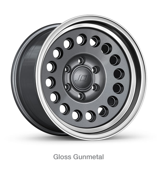 SCS FA16 Gloss Gunmetal w/Machined Lip 6x139.7 17x8.5 +20 95.1HB