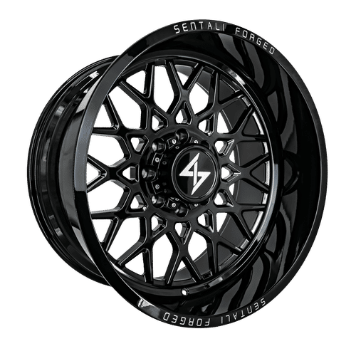 Sentali Forged SF-5 Gloss Black 24X12 8x180 +-44 124.3HB