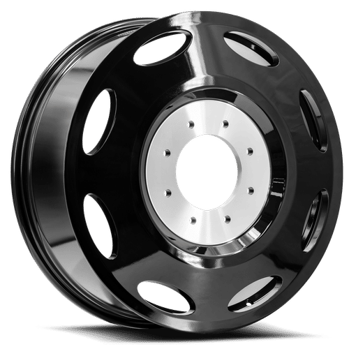 XF OFFROAD DUALLY INNER-GB Gloss Black Dually 26X8.25 8x165.1 +100 121.3HB