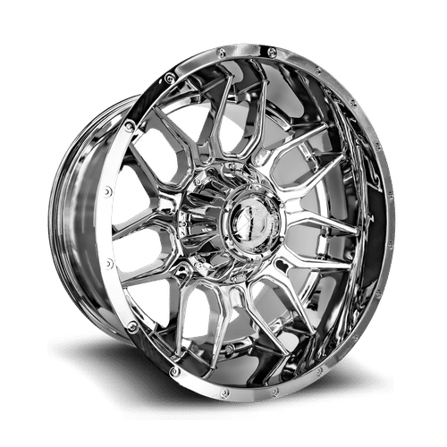XF OFFROAD XF 222 CHROME Chrome 20X12 8x165.1/8x180 +-44 125.2HB