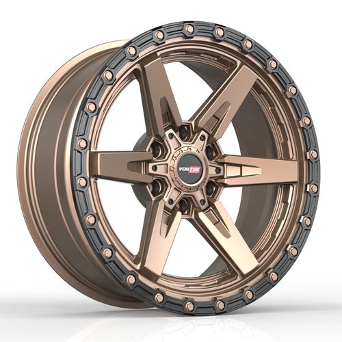 VORTEK VRT-602MBR Matte Bronze Black Bead Ring 17X9 6x135/6x139.7 +0 106.1HB