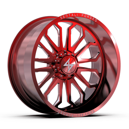 Sentali Forged SF-3 Red Milled 22X14 5x139.7 +-76 77.8HB