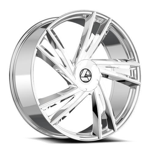 AZARA AZA-529NC Nano Chrome 22X9.5 5x115/5x120 +15 74.1HB