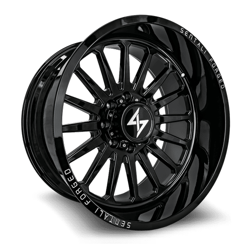 Sentali Forged SF2GB Gloss Black 30X16 5x139.7 +-99 77.8HB