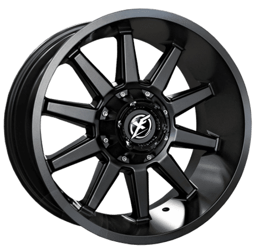 XF OFFROAD XF-219 Matte Black 20X9 5x127/5x139.7 +12 125.2HB