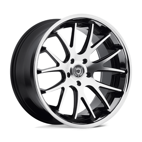 Asanti ABL-3 CASTOR MACHINED FACE W/ SS LIP 5x114.3 20X8.5 +38 74.1HB