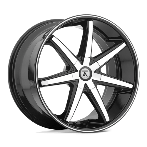 Asanti ABL-9 MACHINED FACE W/ BLACK LIP 5X5.0 20X10 +38 78.1HB