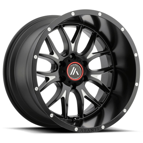 Asanti Off Road AB807 CARBINE SATIN BLACK MILLED 6X135 20X9 +18 87.1HB