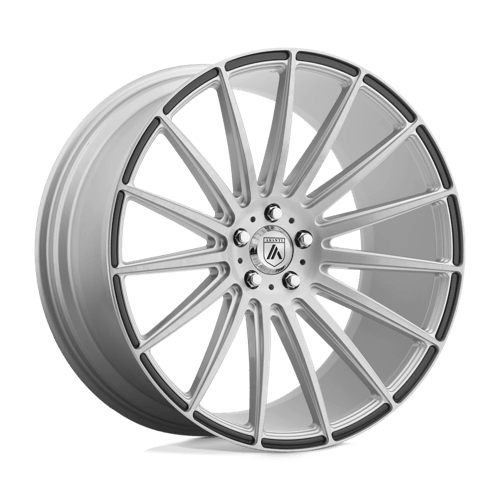 Asanti ABL-14 POLARIS BRUSHED SILVER W/ CARBON FIBER INSERTS 5x114.3 20X10.5 +38 72.56HB