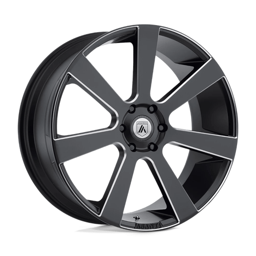 Asanti ABL-15 APOLLO SATIN BLACK MILLED 6X5.5 26X10 +30 100.3HB