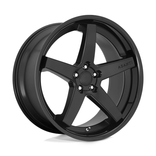 Asanti ABL31 REGAL SATIN BLACK W/ GLOSS BLACK LIP 5X120 20X10.5 +38 74.1HB