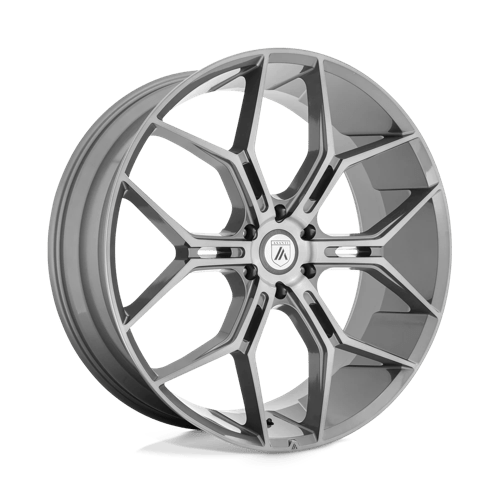 Asanti ABL-38 MONARCH TRUCK TITANIUM BRUSHED 6X5.5 26X10 +35 100.3HB