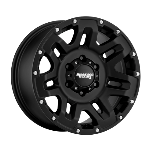 American Racing AR200 YUKON CAST IRON BLACK 6X5.5 20X9 +0 106.1HB