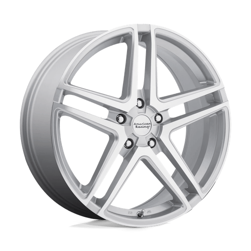 American Racing AR907 SILVER MACHINED 5X112 17X7.5 +42 72.56HB