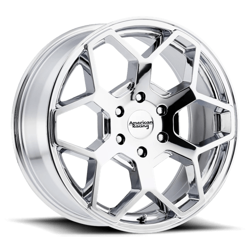 American Racing AR916 CHROME 6X5.5 22X9 +30 106.1HB