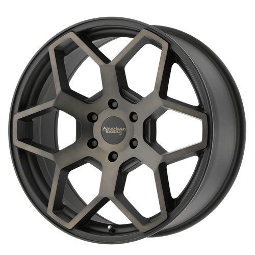 American Racing AR916 SATIN BLACK W/ DARK TINT CC 6X5.5 18X8.5 +35 106.1HB