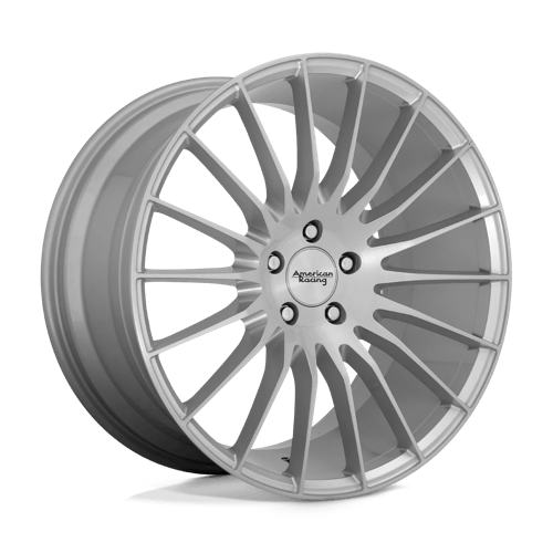 American Racing AR934 FASTLANE BRUSHED SILVER 5x114.3 20X8.5 +35 72.56HB