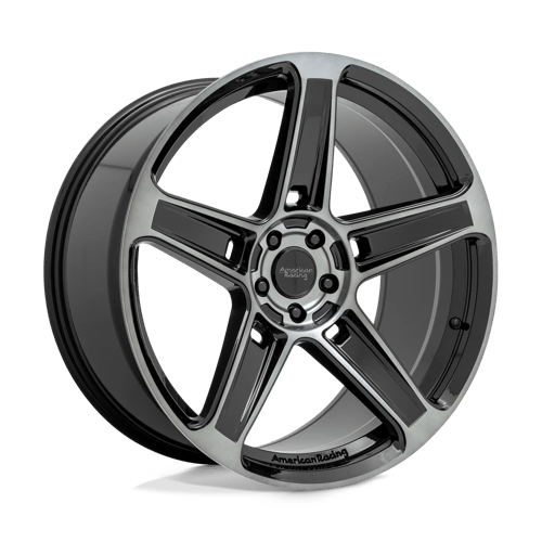 American Racing AR936 GLOSS BLACK W/ GRAY TINT 5X115 22X10.5 +25 72.56HB