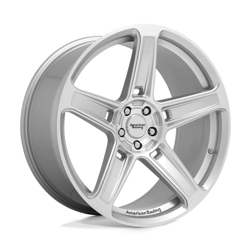 American Racing AR936 MACHINED SILVER 5X115 22X10.5 +25 72.56HB