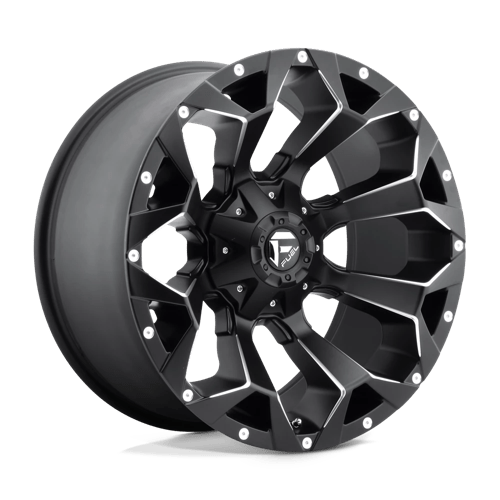 Fuel OffRoad D546 ASSAULT MATTE BLACK MILLED BLANK 20X10 -18 78.1HB