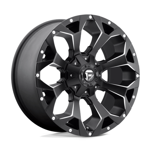 Fuel OffRoad D546 ASSAULT MATTE BLACK MILLED 6X135/5.5 20X9 +20 106.1HB