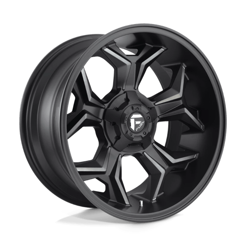 Fuel OffRoad D605 AVENGER MATTE BLACK DOUBLE DARK TINT 5X5.5/150 20X9 +1 110.1HB