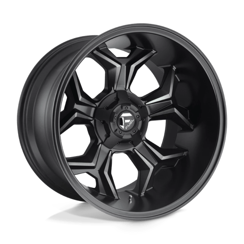 Fuel OffRoad D605 AVENGER MATTE BLACK DOUBLE DARK TINT 6X135/5.5 20X12 -44 106.1HB