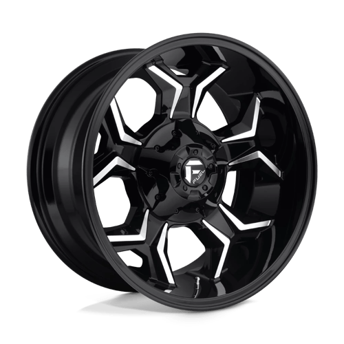 Fuel OffRoad D606 AVENGER GLOSS BLACK MILLED 5X5.5/150 20X9 +20 110.1HB