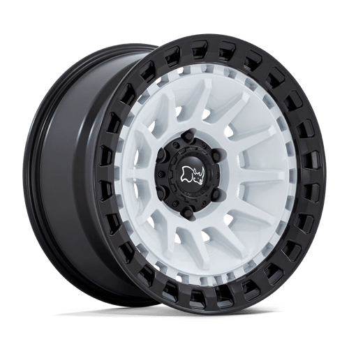 Black Rhino BARRAGE GLOSS WHITE ON MATTE BLACK 6X135 18X9 +0 87.1HB