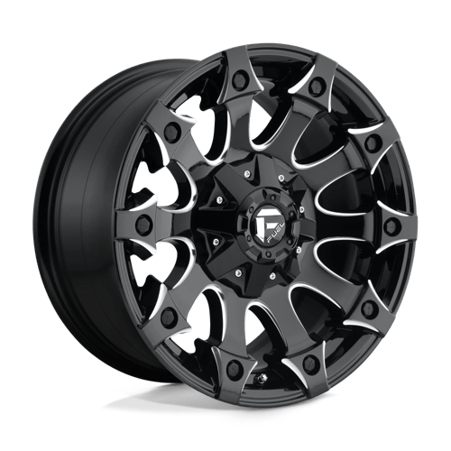 Fuel OffRoad D578 BATTLE AXE GLOSS BLACK MILLED 6X135/5.5 18X9 +20 106.1HB