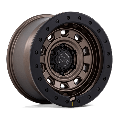 Black Rhino BR023 XPLORER BURNT BRONZE W/ BLACK ROCK GUARD 5X5.0 17X9 +1 71.5HB