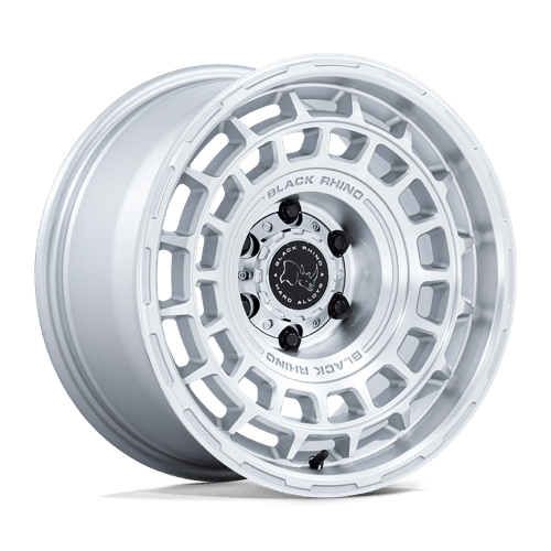 Black Rhino BR024 AWOL SILVER W/ MACHINED FACE 5X5.0 20X8.5 +25 71.5HB