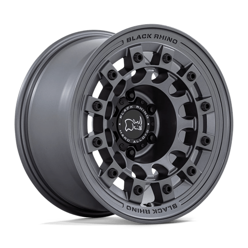Black Rhino FUJI MATTE GUNMETAL 5x114.3 17X8 +38 72.56HB