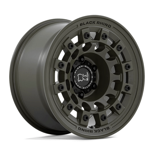 Black Rhino FUJI OLIVE DRAB GREEN 5X5.0 17X8 +38 71.5HB