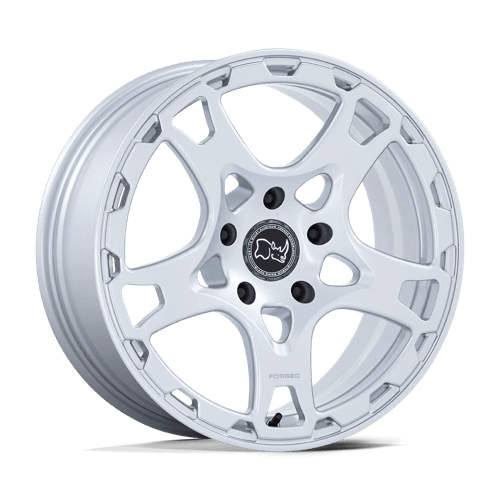 Black Rhino KLAUE MATTE SILVER 5X130 18X8 +20 71.5HB
