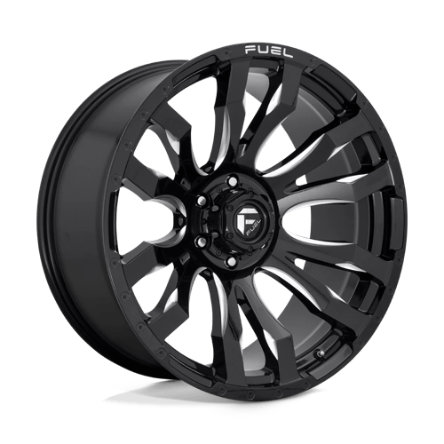 Fuel OffRoad D673 BLITZ GLOSS BLACK MILLED 5X5.0 18X9 +1 71.5HB