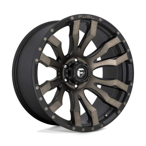 Fuel OffRoad D674 BLITZ MATTE BLACK DOUBLE DARK TINT 6X135 22X10 -18 87.1HB