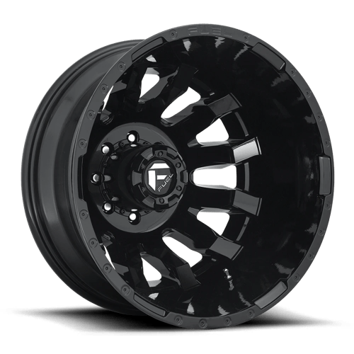 Fuel OffRoad D675 BLITZ GLOSS BLACK 8X200 20X8.25 -227 142HB