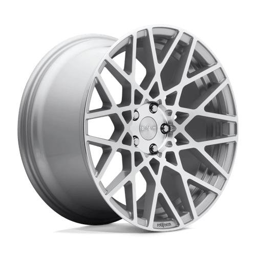 Rotiform R110 BLQ GLOSS SILVER MACHINED 5X112 18X8.5 +35 66.56HB