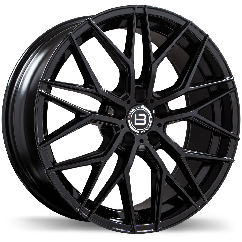 Braelin BR10 Gloss Black 5x114.3 20x9.0 +25 68.2HB
