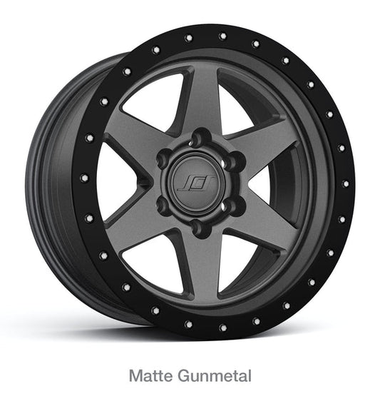 SCS BR6 Matte Gunmetal 6x139.7 16x8 -12 106.1HB
