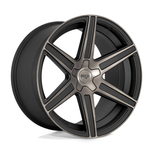 Niche M236 CARINA MATTE MACHINED DOUBLE DARK TINT 5X120 20X10.5 +35 72.56HB