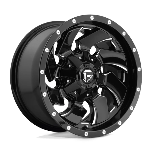 Fuel OffRoad D574 CLEAVER GLOSS BLACK MILLED 6X135/5.5 17X9 -12 106.1HB