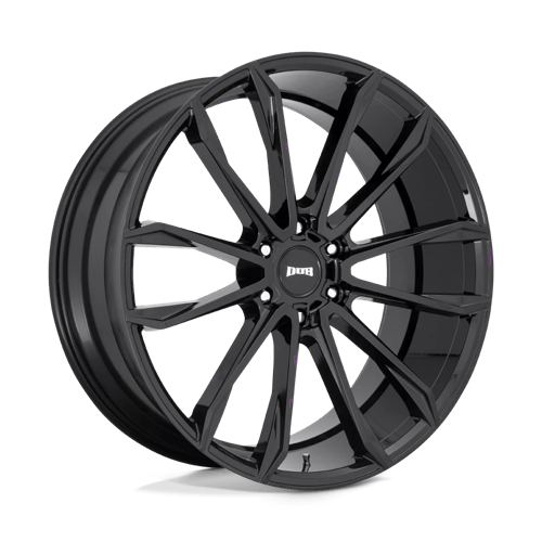 DUB S253 CLOUT GLOSS BLACK 6X5.5 24X10 +30 106.1HB