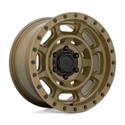 Black Rhino CONVOY GATOR GREEN 5X5.0 17X8.5 -18 71.5HB