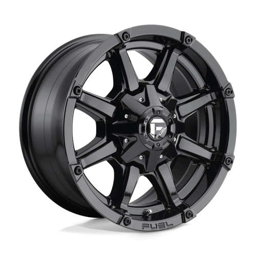 Fuel OffRoad D575 COUPLER GLOSS BLACK 8X6.5 20X10 -12 125.1HB