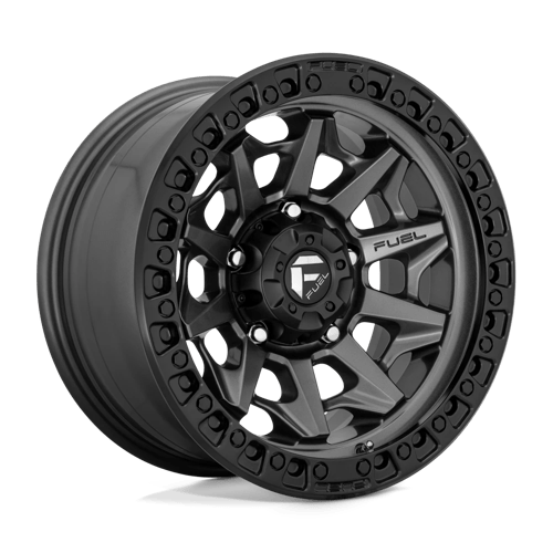 Fuel OffRoad D716 COVERT MATTE GUN METAL BLACK BEAD RING 6X135 20X9 +1 87.1HB