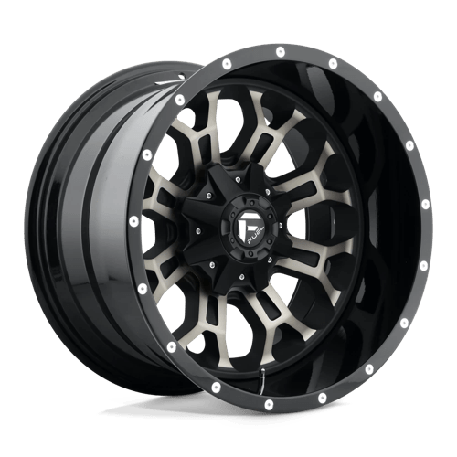 Fuel OffRoad D561 CRUSH GLOSS MACHINED DOUBLE DARK TINT 5X5.5/150 20X10 -18 110.1HB