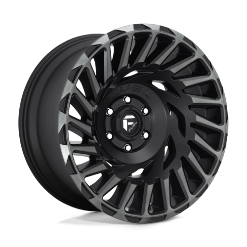 Fuel OffRoad D683 CYCLONE MATTE MACHINED DOUBLE DARK TINT 6X5.5 20X10 -18 106.1HB