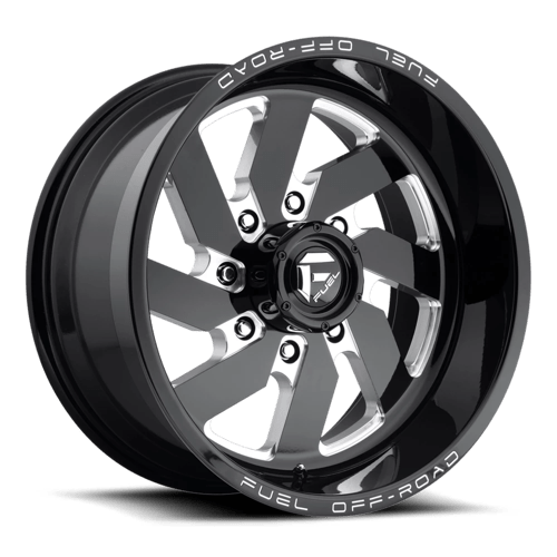 Fuel OffRoad D582 TURBO GLOSS BLACK MILLED 8X170 20X10 -18 125.1HB